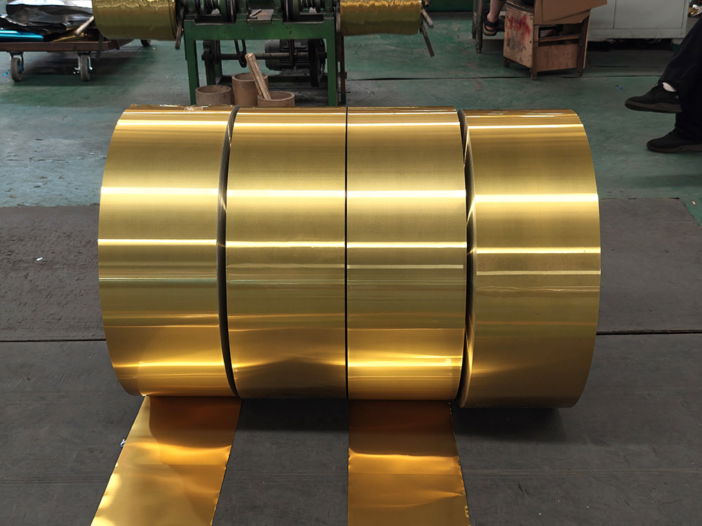 金色环氧酚醛亲水铝箔